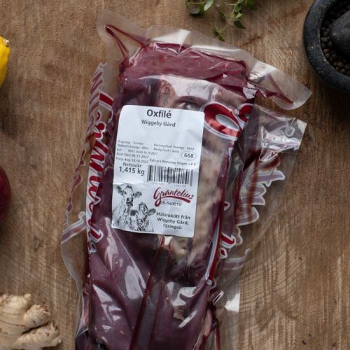 Oxfilé 1.4 - 2 kg 815 kr/kg